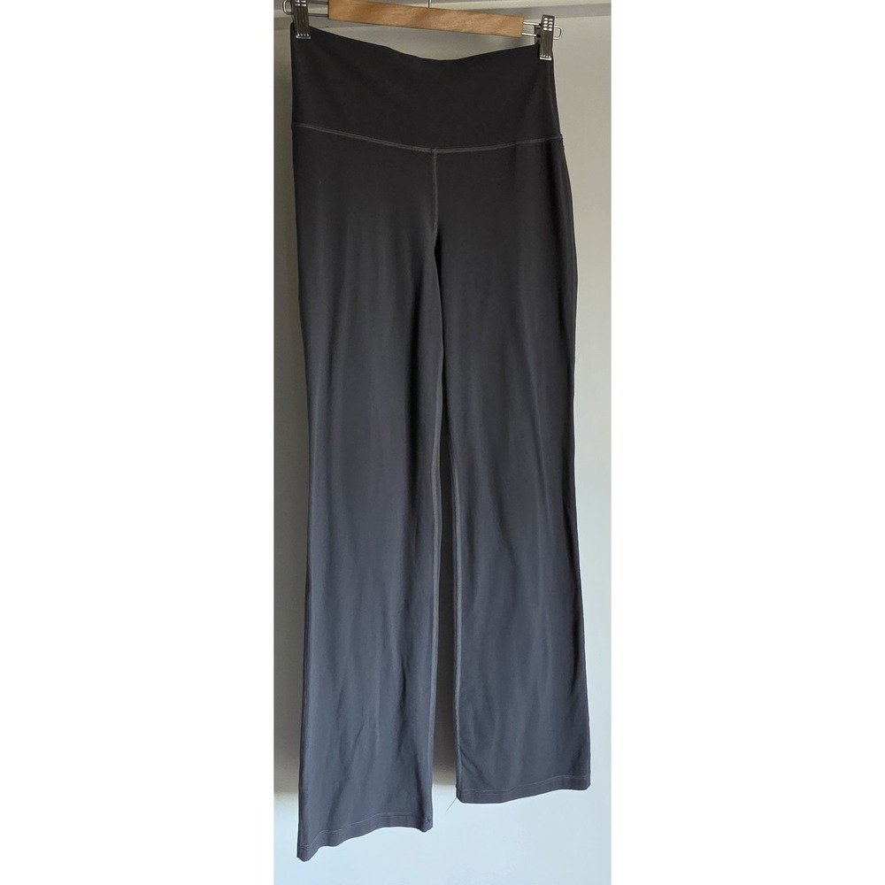 TnAction Leggings Women M Grey Solid Athleisure Casual Pants Trousers Slacks